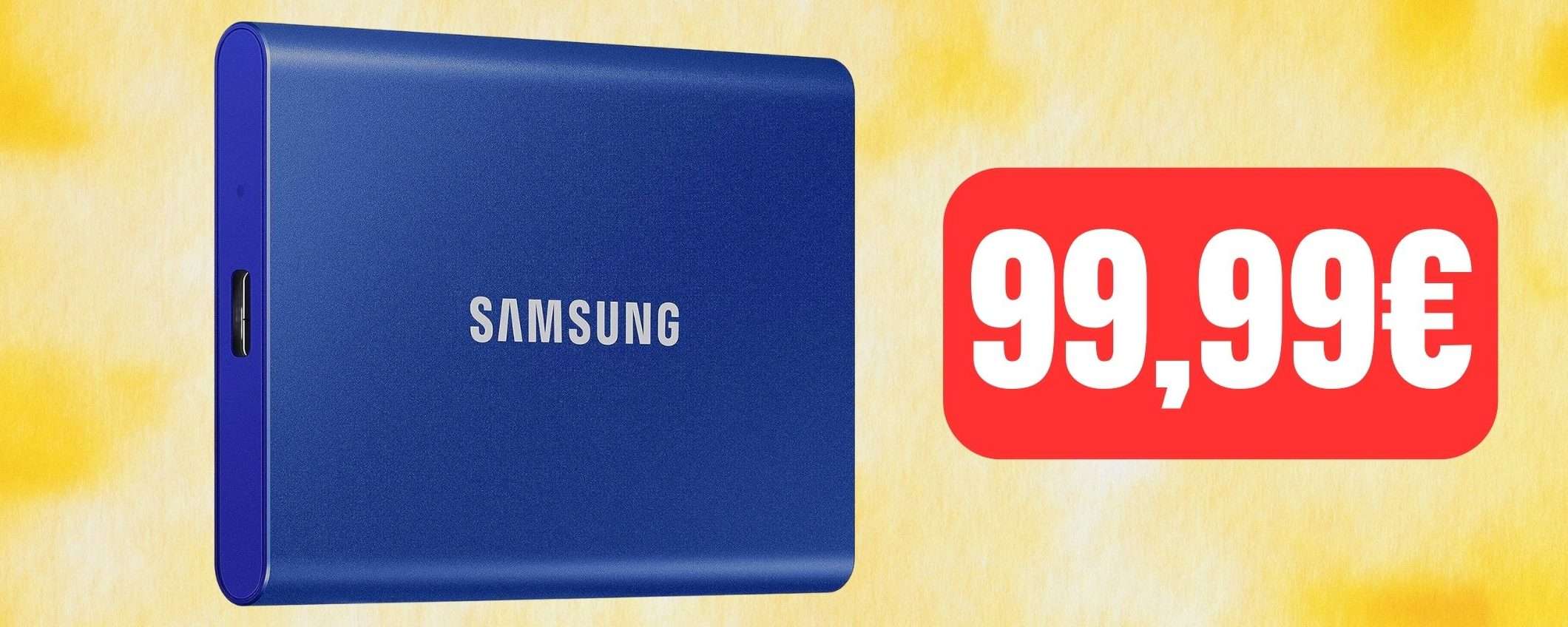 SSD portatile Samsung 1TB a soli 99,99€: OCCASIONE su  (-38%)