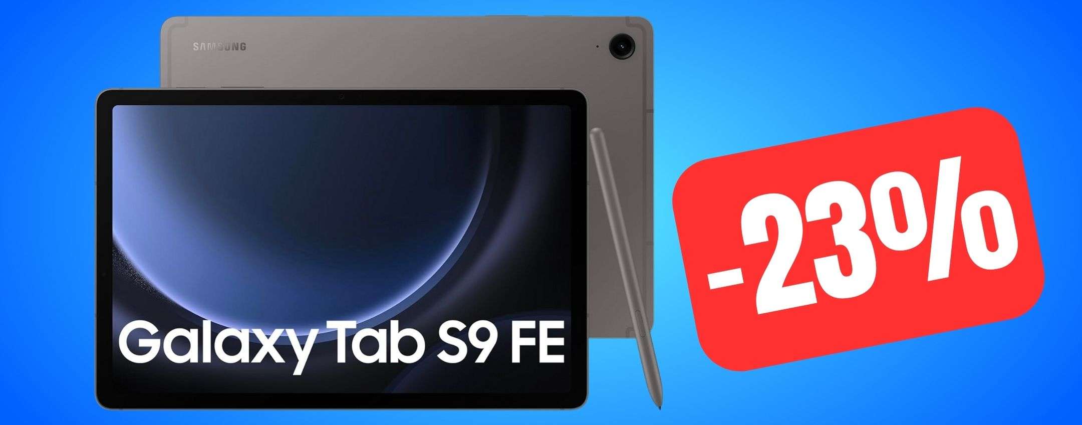 Samsung Galaxy Tab S9 FE: minimo STORICO su  per il tablet Android