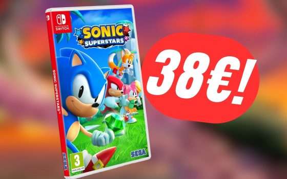 Il nuovissimo Sonic Superstars è scontato del 35% su Amazon!