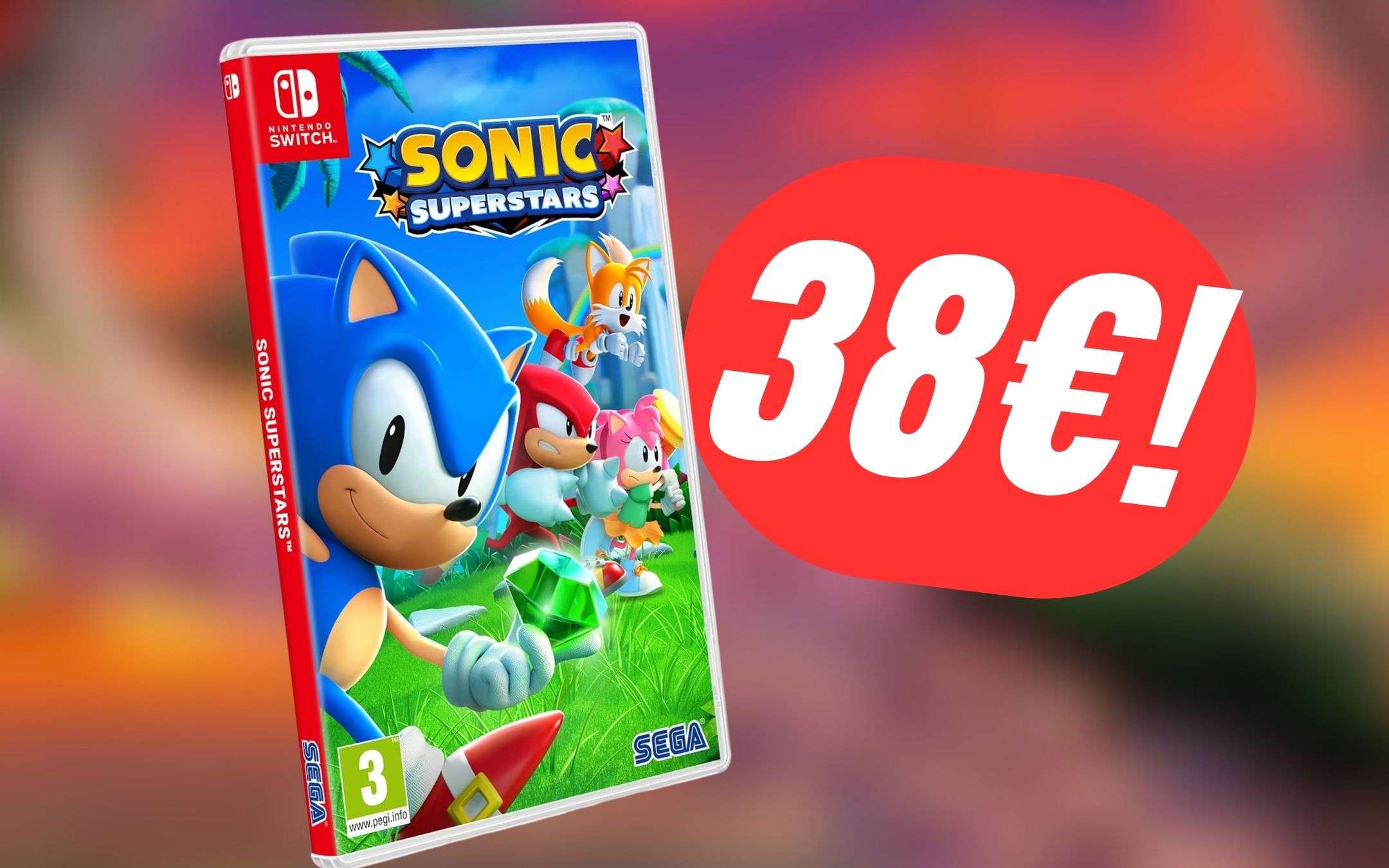 Il nuovissimo Sonic Superstars è scontato del 35% su !