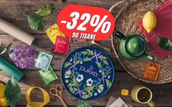 Risparmia il 32% su questa Collezione di 90 Tisane da Vari Gusti!