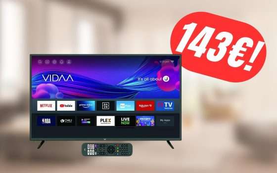 PREZZO INCREDIBILE per questa Smart TV da 32