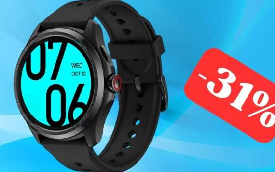 Ticwatch 5 Pro: offerta A TEMPO su questo eccezionale smartwatch (-31%)