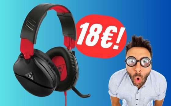 PREZZO FOLLE per queste Cuffie da Gaming: solo 18€!