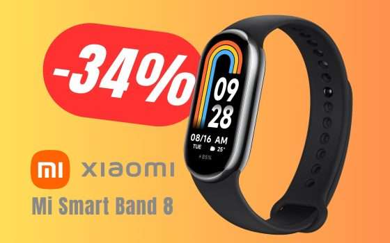 Con quest'OFFERTA pagherai Xiaomi Mi Smart Band 8 solo 38€