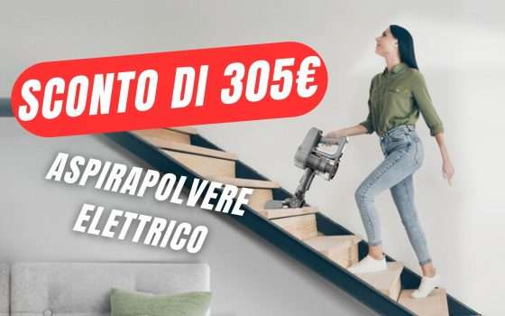 FAI PRESTO! Quest'Aspirapolvere Elettrico è SCONTATO del 76%!