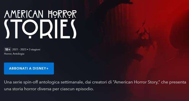 Guarda in streaming la serie American Horror Stories