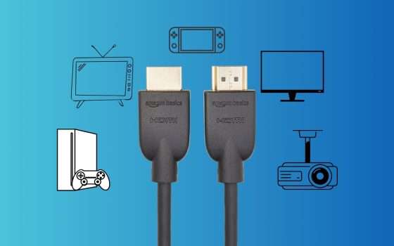 Cavo HDMI Ultra HD da 3 metri a soli 6€ su Amazon