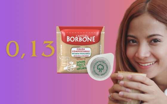 Cialde Caffè Borbone SOTTOCOSTO su eBay: solo 0,13€ l'una