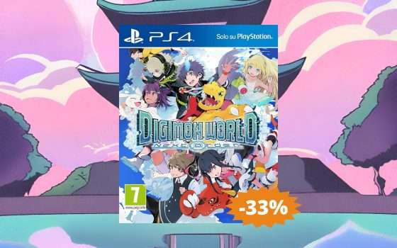 Digimon World per PS4: avventura EPICA in super sconto