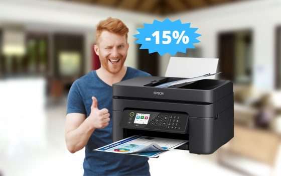 Stampante Epson Workforce: qualità e affidabilità in SCONTO