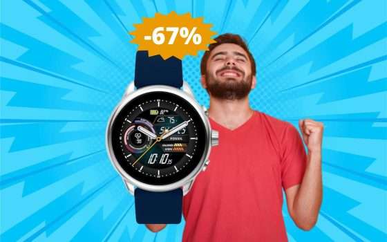 Fossil Gen 6: CROLLO del prezzo su Amazon (-67%)