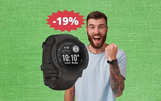 Garmin Instinct 2: SUPER sconto del 19% su Amazon