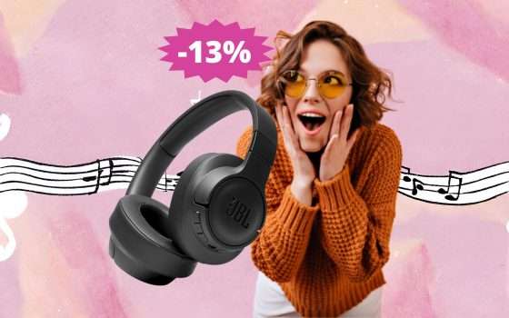 Cuffie JBL TUNE 760NC: offerta imperdibile su Amazon (-13%)