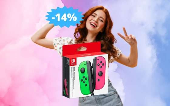 Joy-Con Nintendo Switch: SUPER sconto del 14% su Amazon