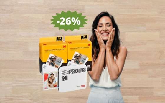 Kodak Mini 3 Retro: un AFFARE da non perdere su Amazon (-26%)