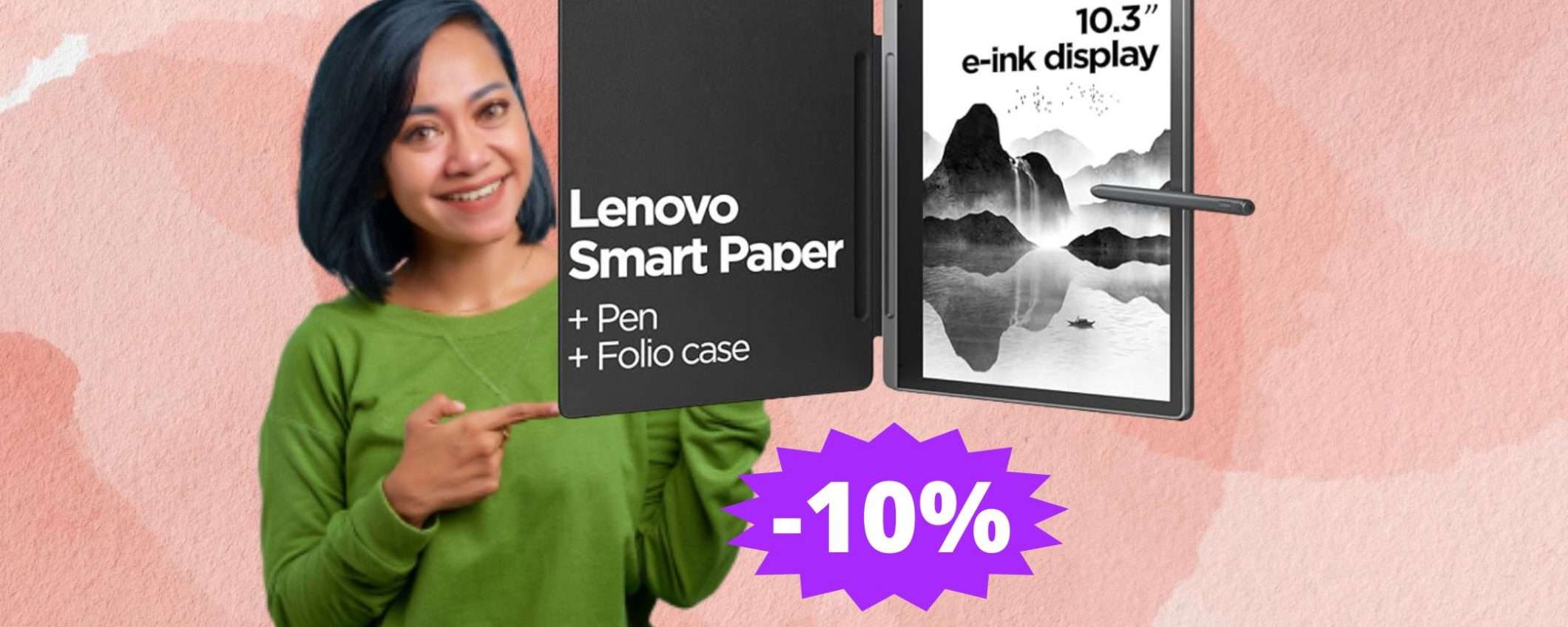 Lenovo presenta il blocco note digitale Smart Paper: la risposta