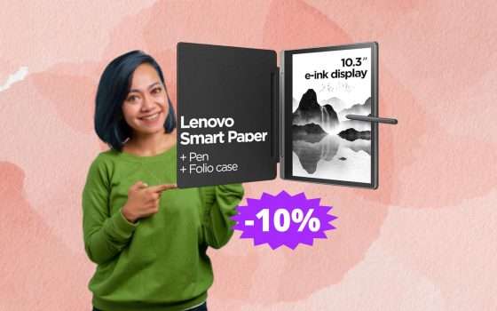 Lenovo Tab Smart Paper: SUPER versatile per studio e lavoro