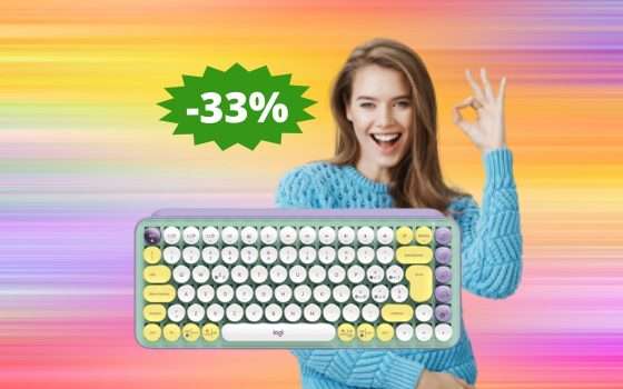 Logitech POP Keys: la tastiera meccanica ORIGINALE (-33%)