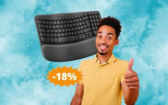 Logitech Wave Keys: SUPER sconto del 18% su Amazon