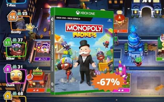 Monopoly Madness per Xbox: sconto FOLLE su Amazon (-67%)