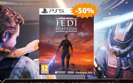 Star Wars Jedi Survivor PS5: sconto FOLLE del 50% su Amazon