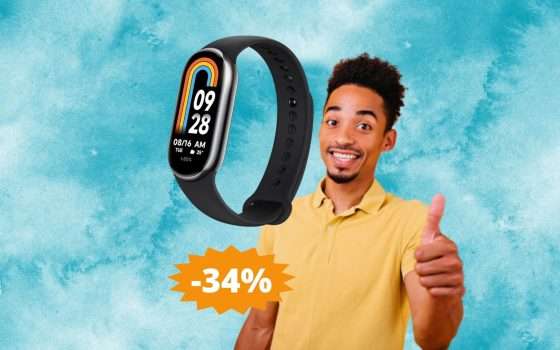 Xiaomi Mi Smart Band 8: tecnologia e stile in MEGA sconto