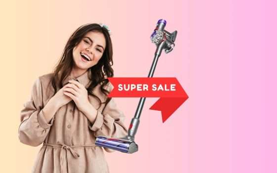 Dyson V8: l'aspirapolvere per eccellenza su eBay è in super sconto