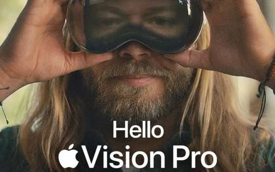 Apple lancia lo spot del Vision Pro disponibile da febbraio