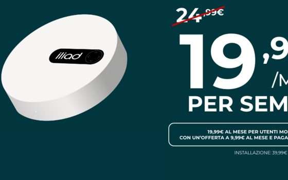 iliadbox PROMO: prezzo bloccato anche nel 2024