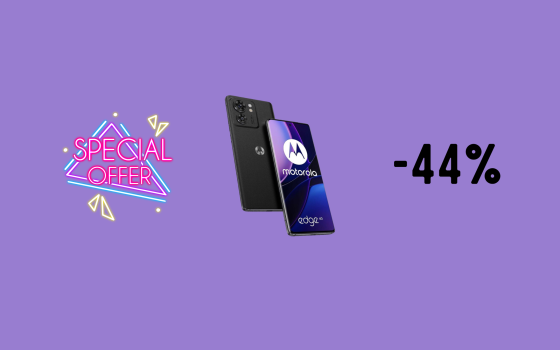 Motorola Moto Edge 40 5G in SUPER sconto del 44% su eBay