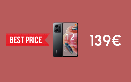 Xiaomi Redmi Note 12 con 128 GB e tanta batteria a SOLI 139€