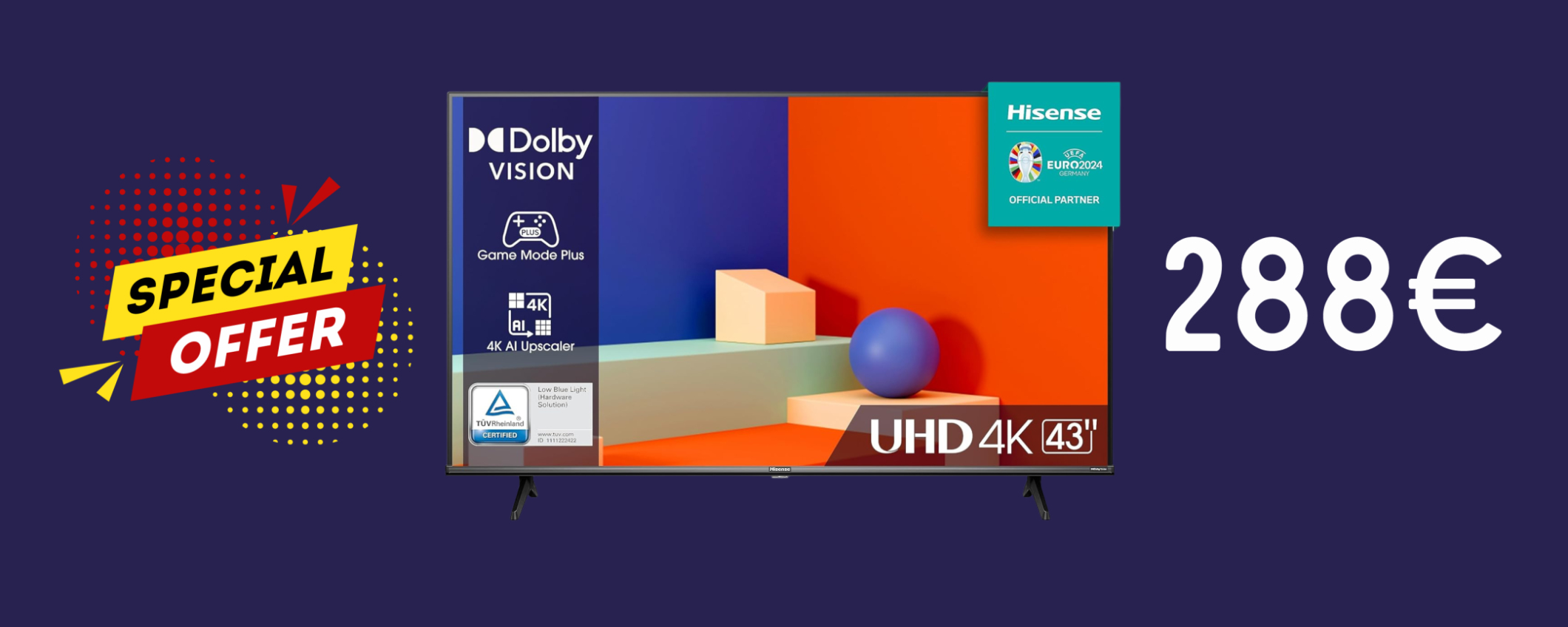 Smart TV Hisense 43