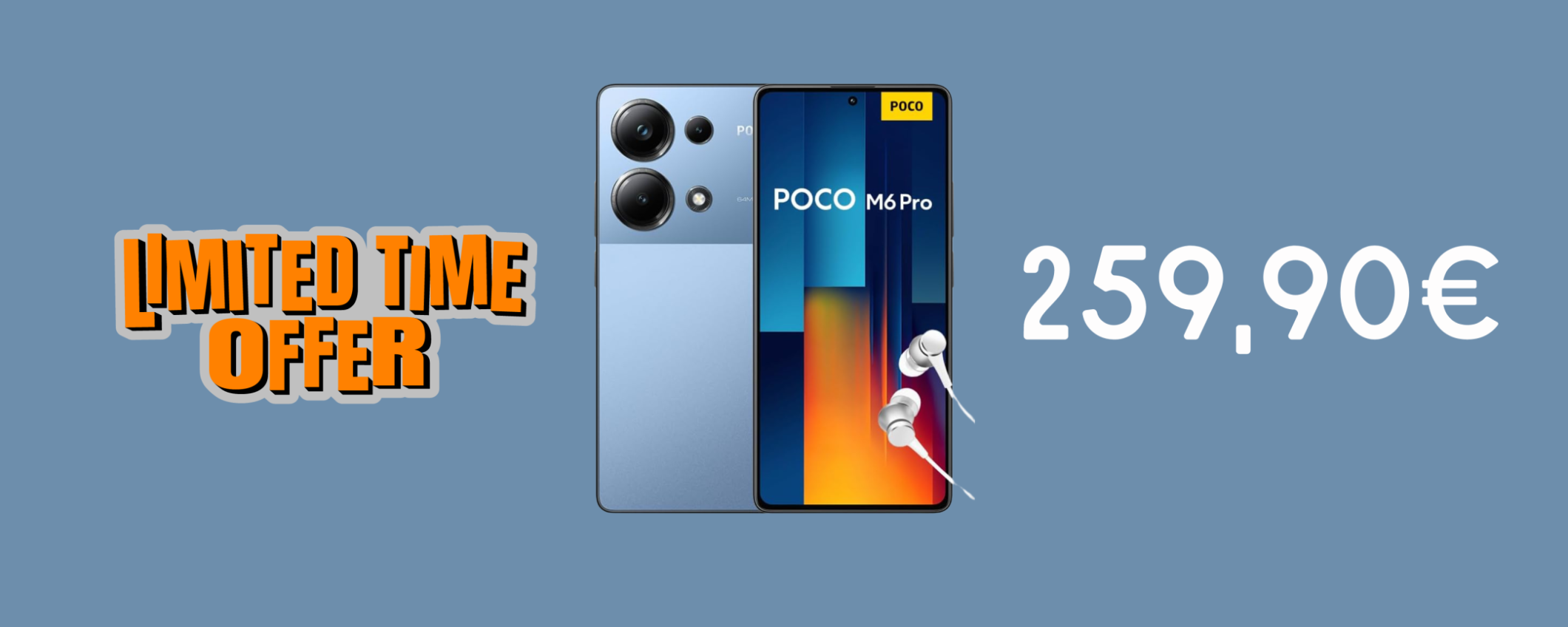 POCO M6 Pro in sconto ad un SUPER prezzo con 512 GB