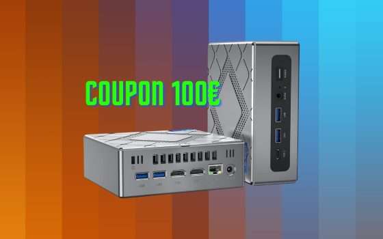 Mini PC 32GB RAM: approfitta del Coupon 100€ su Amazon