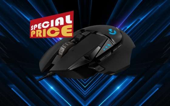 Mouse Logitech G502: prestazioni elevate a prezzo contenuto