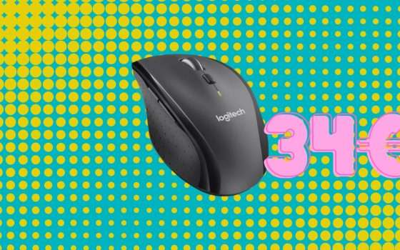 Mouse Logitech M705 Marathon: uno spettacolo a soli 34€