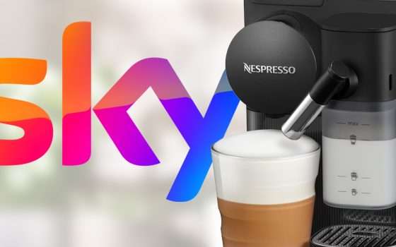 Nespresso Lattissima One: Sky ti regala la macchina da caffè