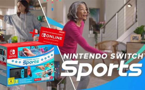 Nintendo Switch + Switch Sports: DOPPIA PROMOZIONE di eBay e prezzo WOW