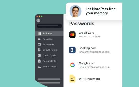 NordPass: password manager con il 58% di sconto