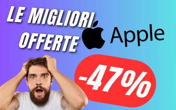 AMAZON IMPAZZISCE: sconti folli sui PRODOTTI APPLE (fino al -47%!)