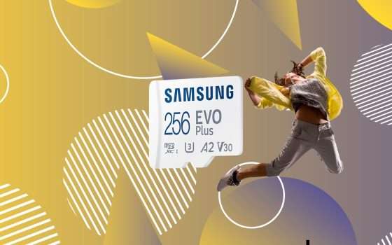 Samsung EVO Plus MicroSD: con 256GB a 20€ fai l'AFFARE