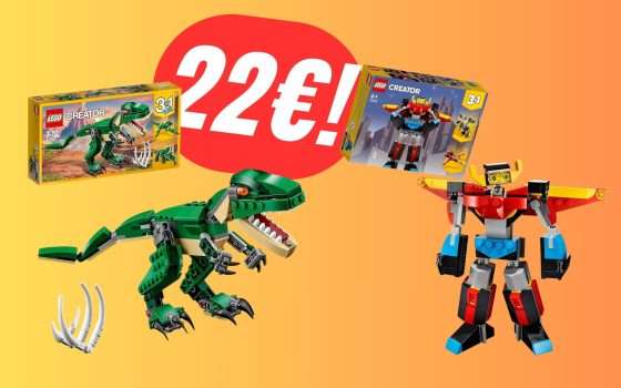 Questi 2 set LEGO costano solo 22€!