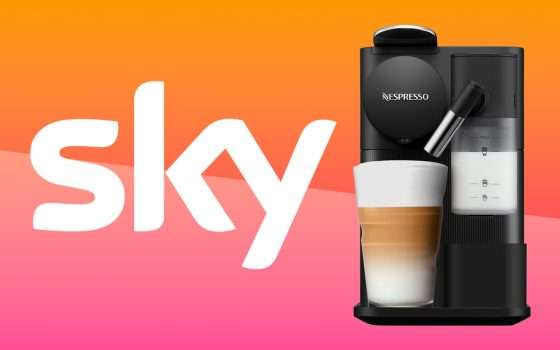 Sky regala Nespresso Lattissima One dal valore di 299€