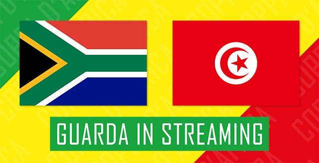 Sudafrica-Tunisia, guarda la partita di Coppa d'Africa in streaming dall'estero