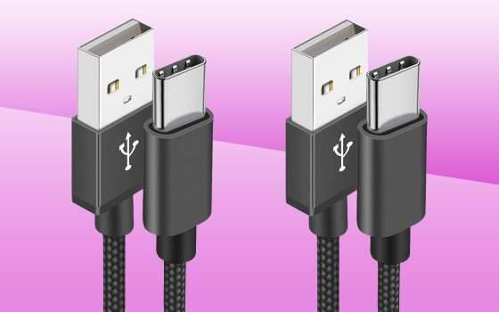 Due cavi da USB-A a USB-C a PREZZO STRACCIATO