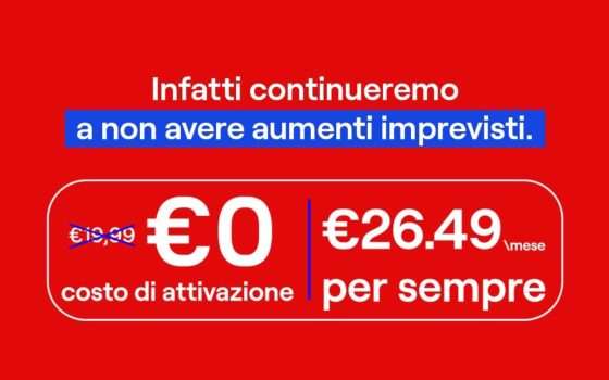 Virgin: continua la PROMO senza costi iniziali