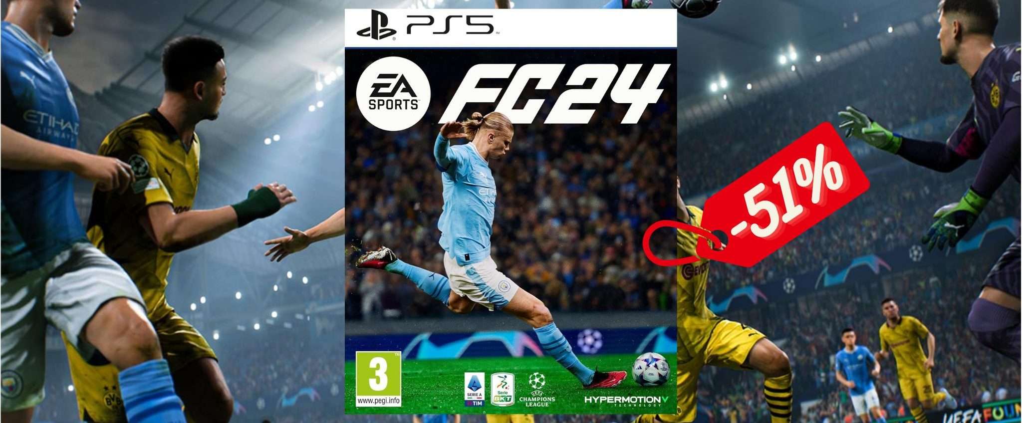 EA SPORTS FC 24 per PS5: al prezzo di soli 39€ è ASSURDO!