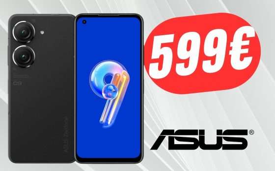 Il magnifico ASUS Zenfone 9 è SCONTATO di 178€!