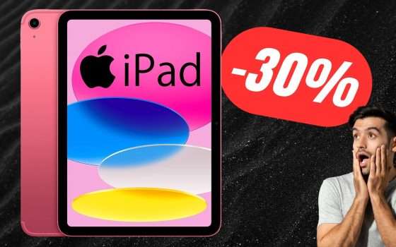 Risparmia 176€ su Apple iPad (2022) grazie a questo SCONTO!